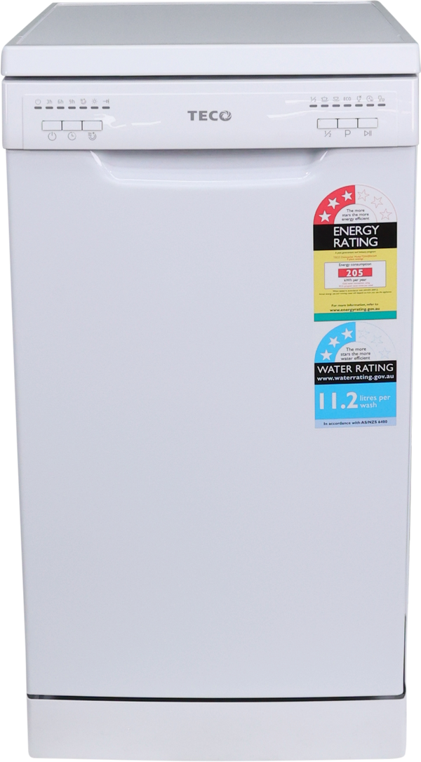 TECO- 9 Place white Dishwasher Free standing TDW09WAM Available in all states