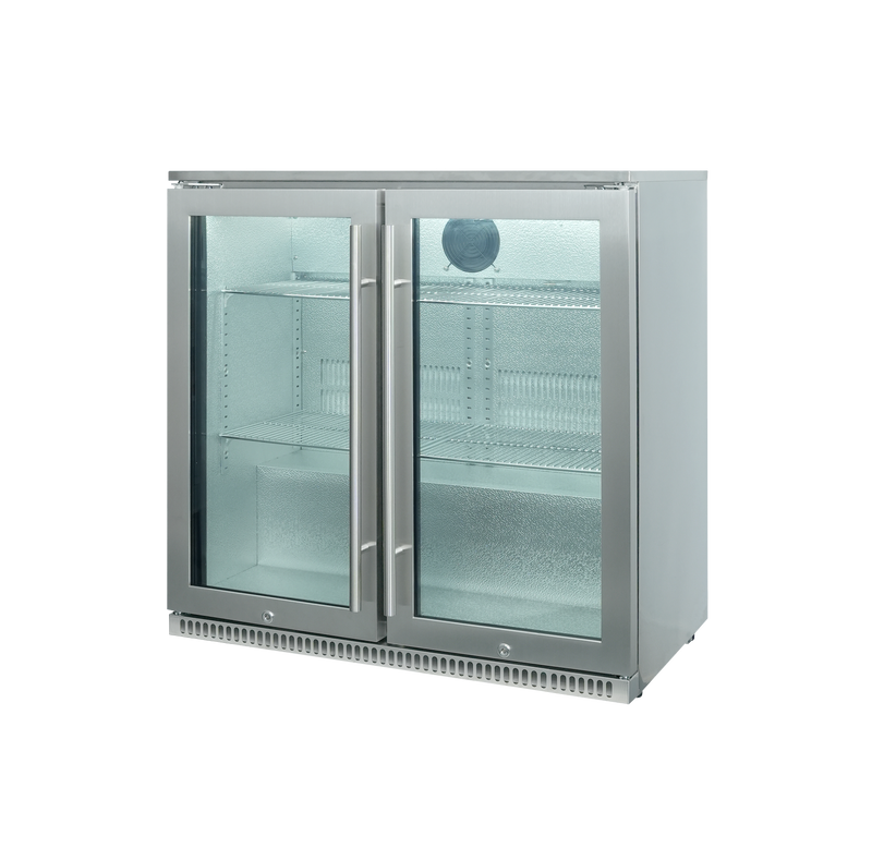 TECO 190L Double Door Alfresco Stainless-Steel Beverage Cooler available in all states