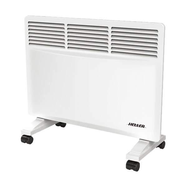 Heller 1500W Panel Convection white Heater Mechanical Control Fast & Efficient Heating