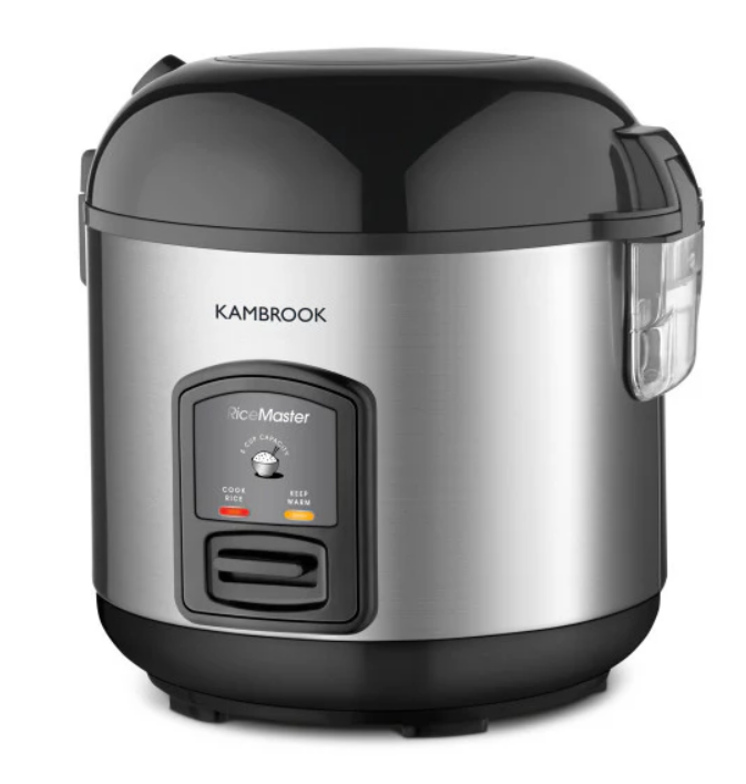 Kambrook Rice Master 5 Cup Rice Cooker & Steamer KRC405BSS