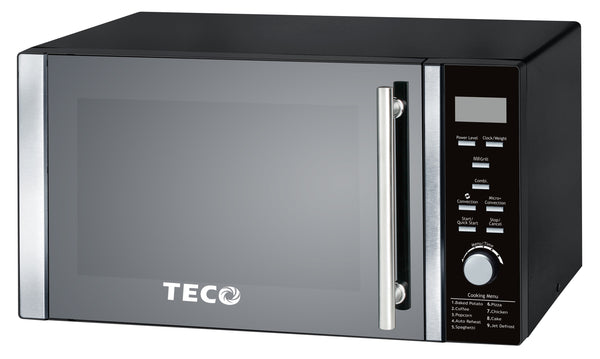 TECO - 30lt Black Microwave Grill & Convection Oven TMW3009BGCAG 900 watt